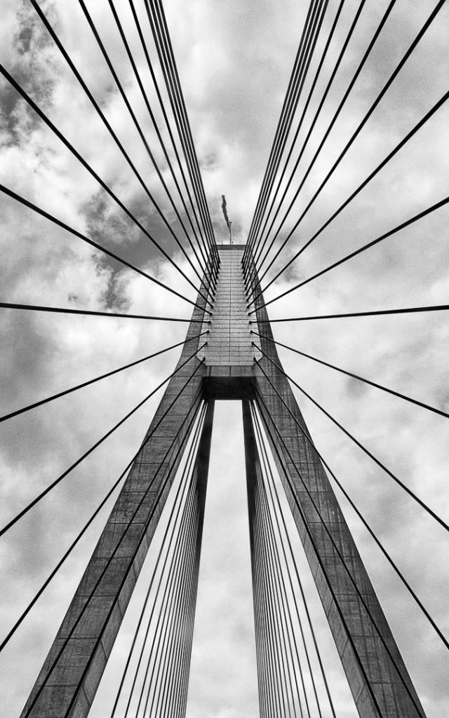 Anzac Bridge Tower by Peter Franz