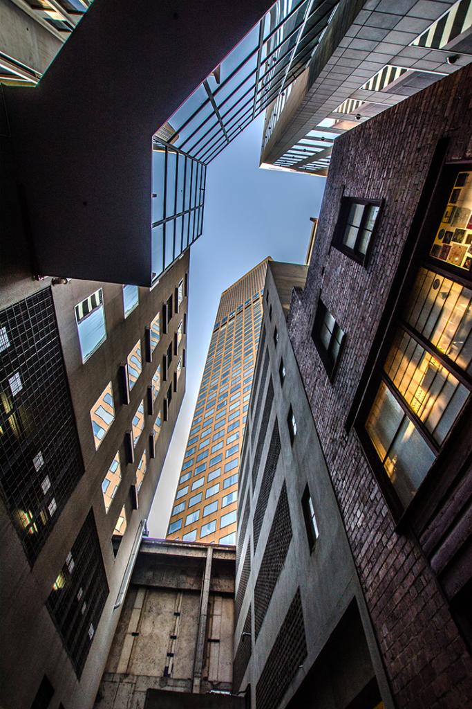 Melbourne Skyline by Margaret Edwards