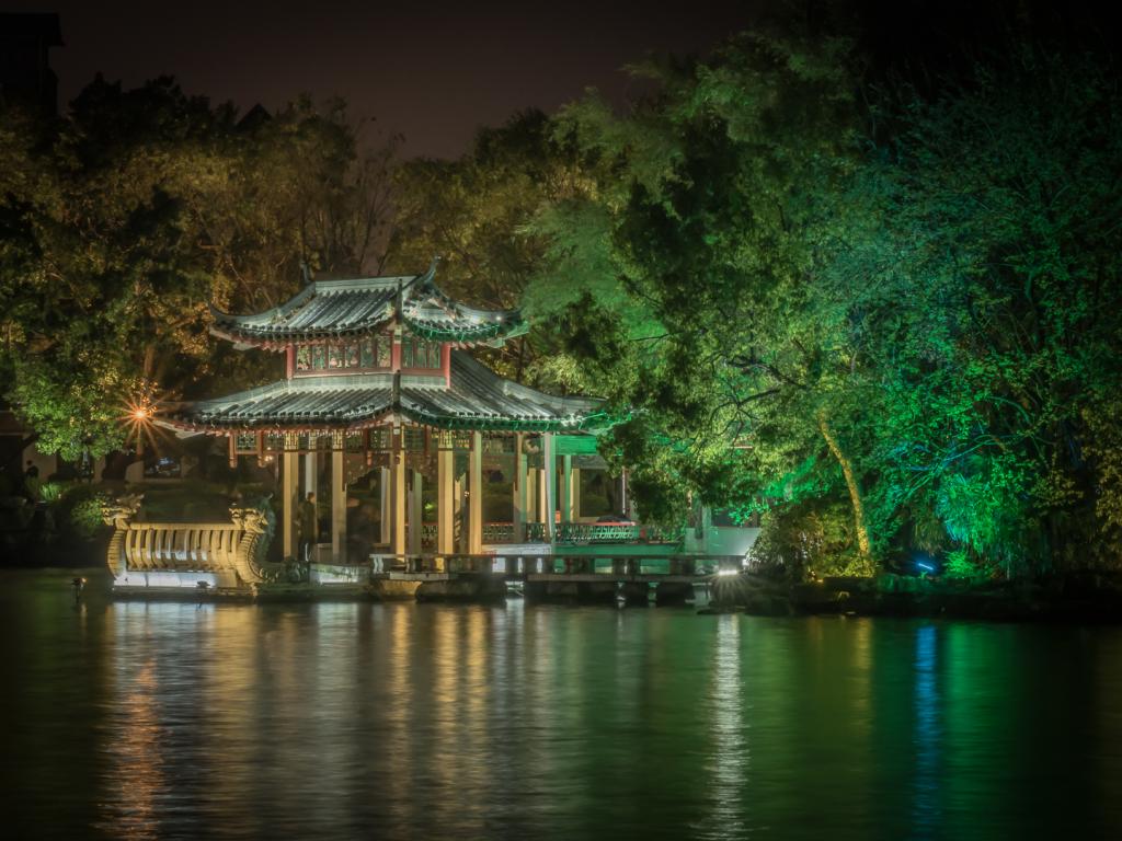 Guilin Reflections by Anne Seddon