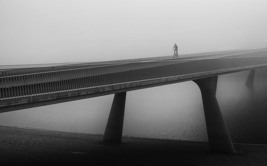 Alone on the Bridge by Margaret Edwards