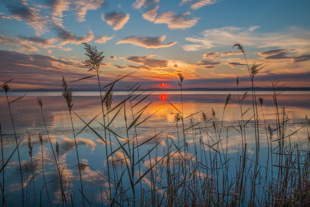 Sunset at Canton Beach by Liz Furey