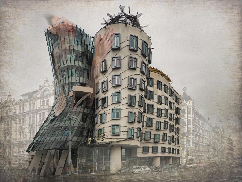 Dancing Building by Peter Hammer