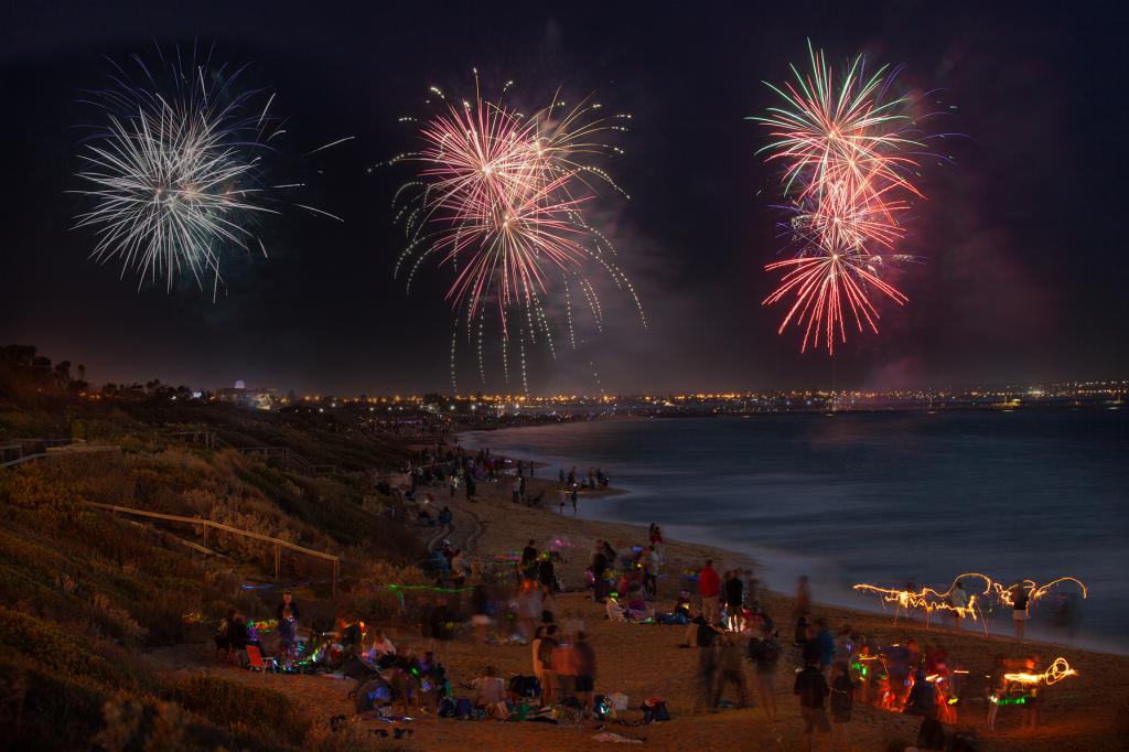 NYE 2019 from Parkdale beach by Philip Maxwell