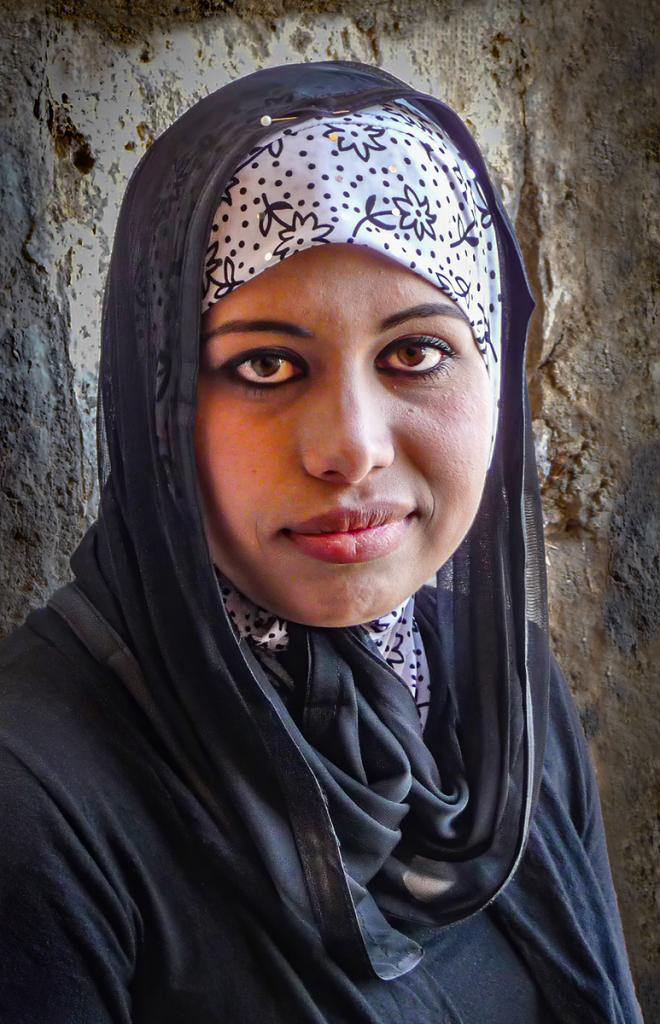 Young Syrian lady by Glenda Urquhart