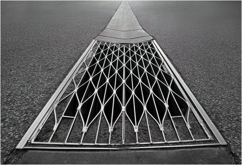 Street drain by Michelle Brasington