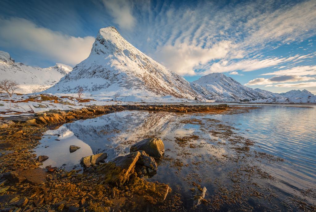 Lofoten Reflections by Greg Earl