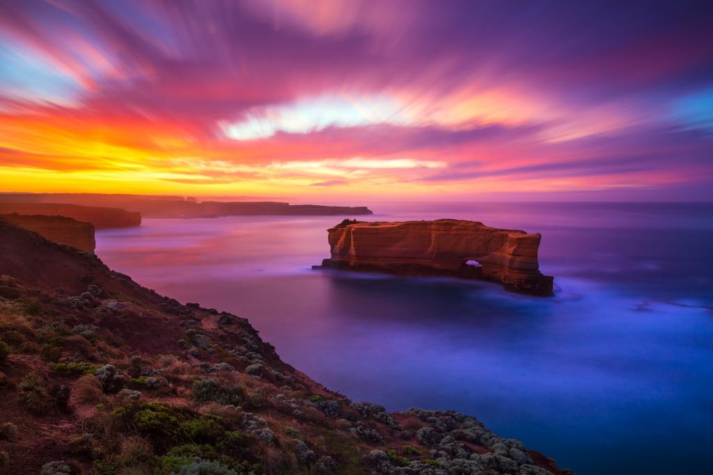 Bakers Oven Dawn Sky by Malcolm Gamble