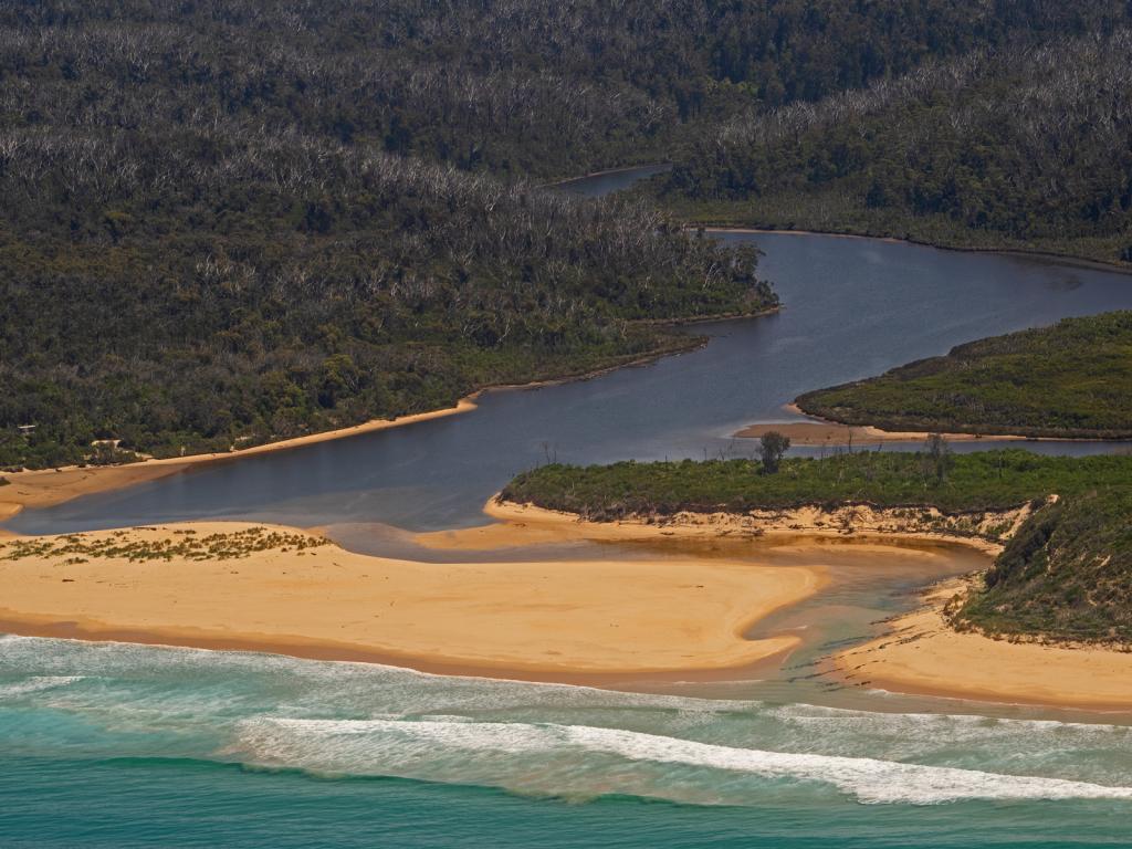 Meandering to the Sea by Jonathan Moffett