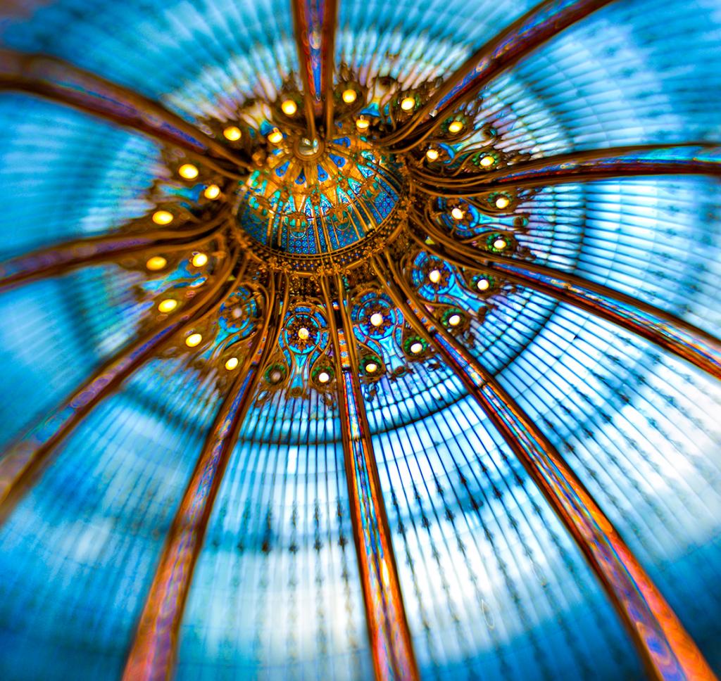 Glass Dome Paris by Malcolm Gamble