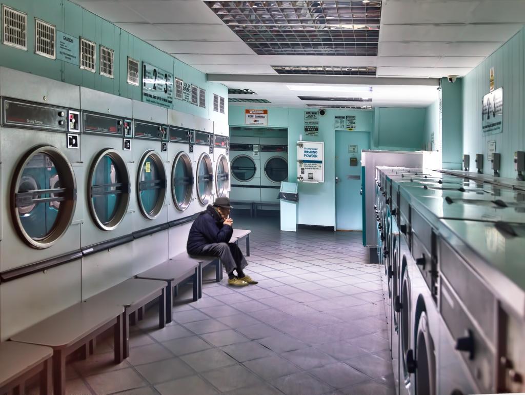 Late Night Laundrette by David Hyett - CCC