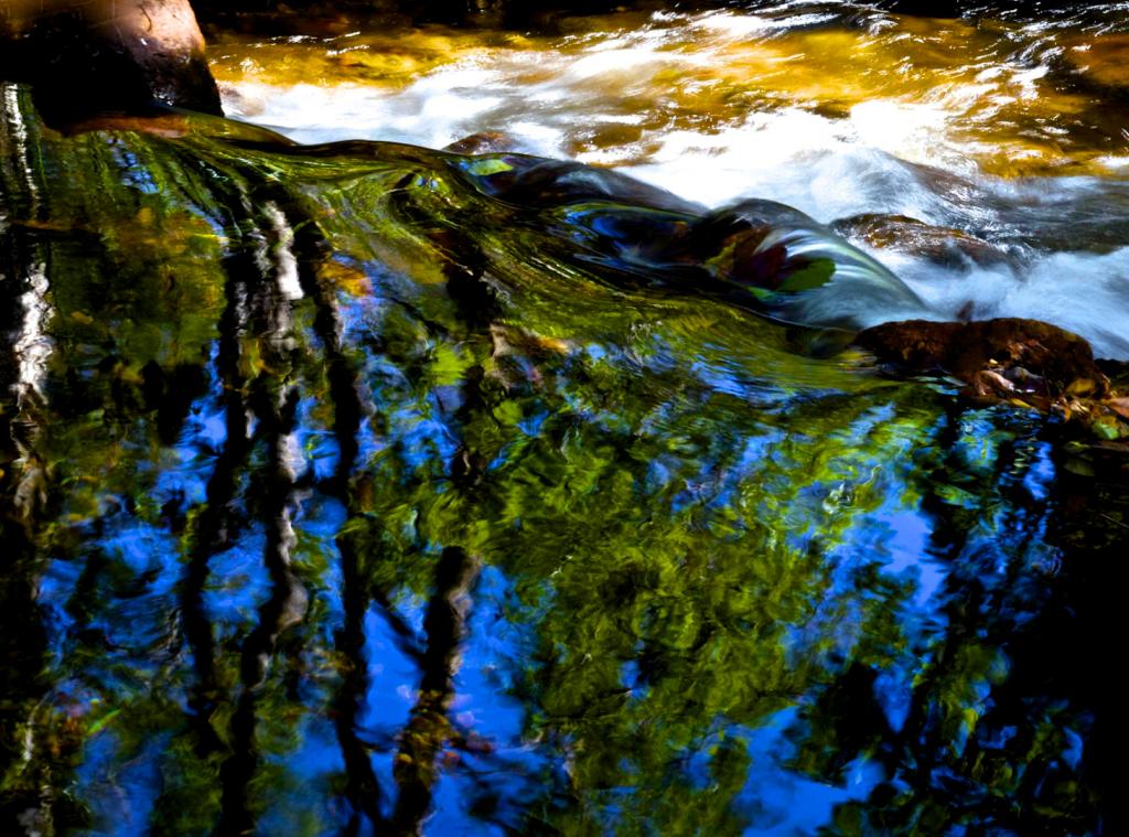 Reflections on Tumbling Waters by Helen Ansems