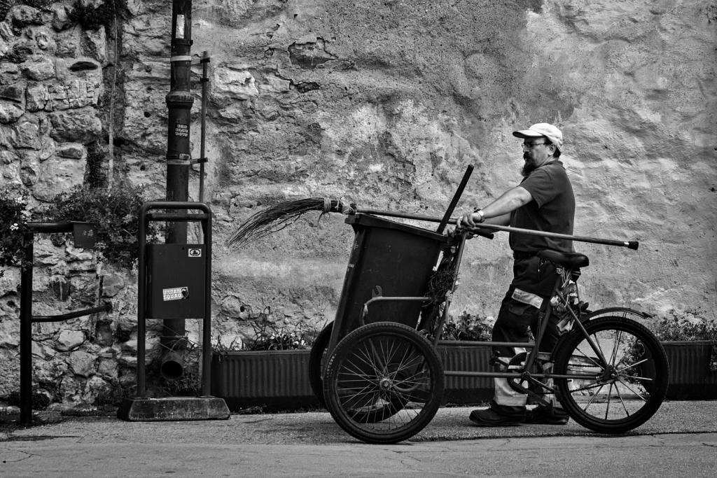 Zagreb Street Sweeper by Mark Sutton